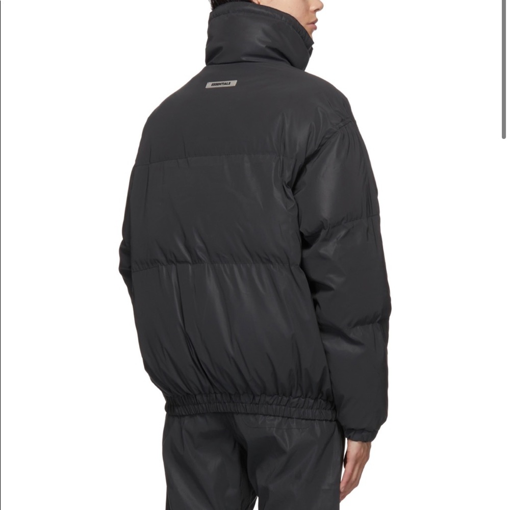Fear Of God Black puffer jacket - Picture 2 of 4